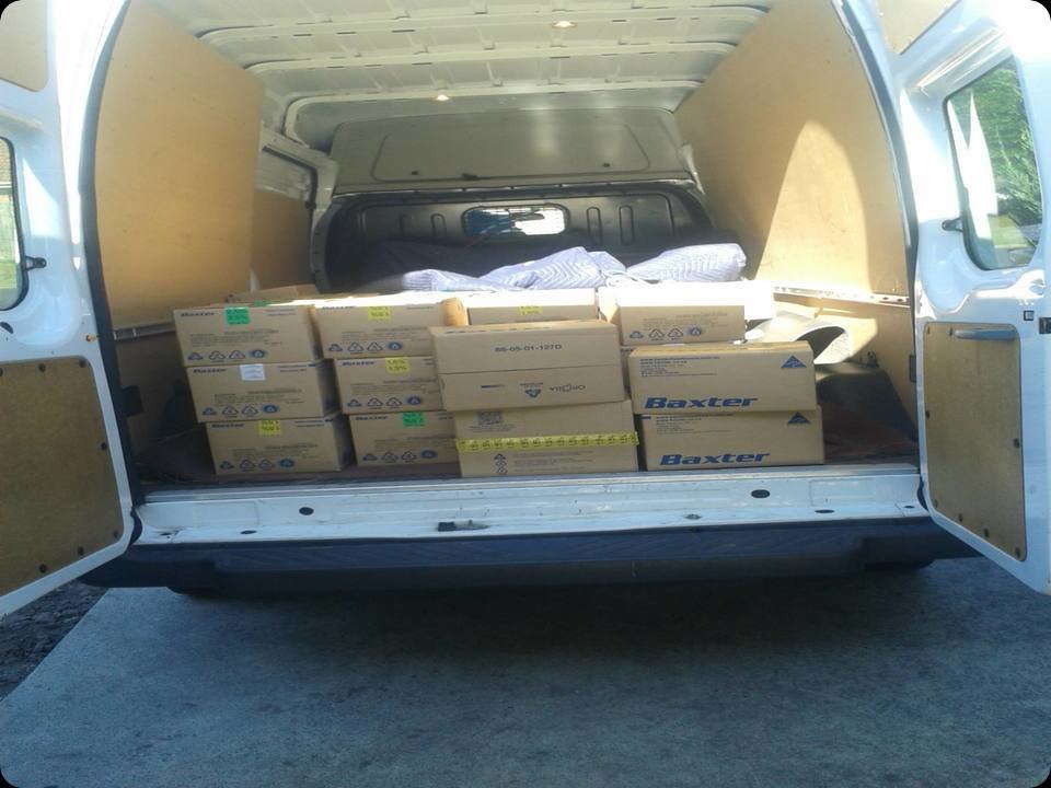 Shop products delivered to customers