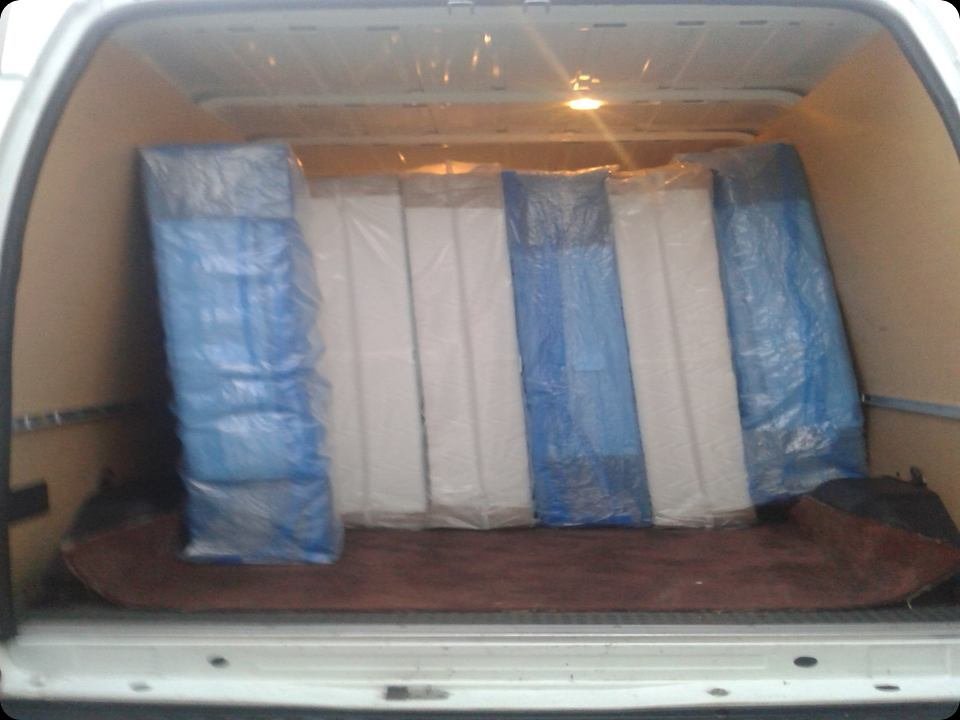 Mattresses delivered