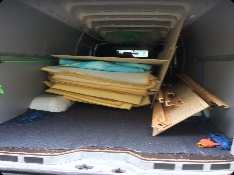 Delivery to a local Tradie